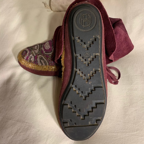 House of Harlow | Mallory Beaded Moccasin Bootie - Picture 8 of 8